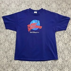 Disney Blue Short Sleeve Tee with Marine Graphic